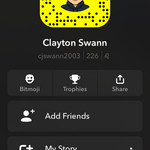 Clay - snapchat username