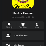 Declan - snapchat username