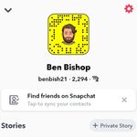 benbish21 - snapchat username